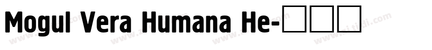 Mogul Vera Humana He字体转换